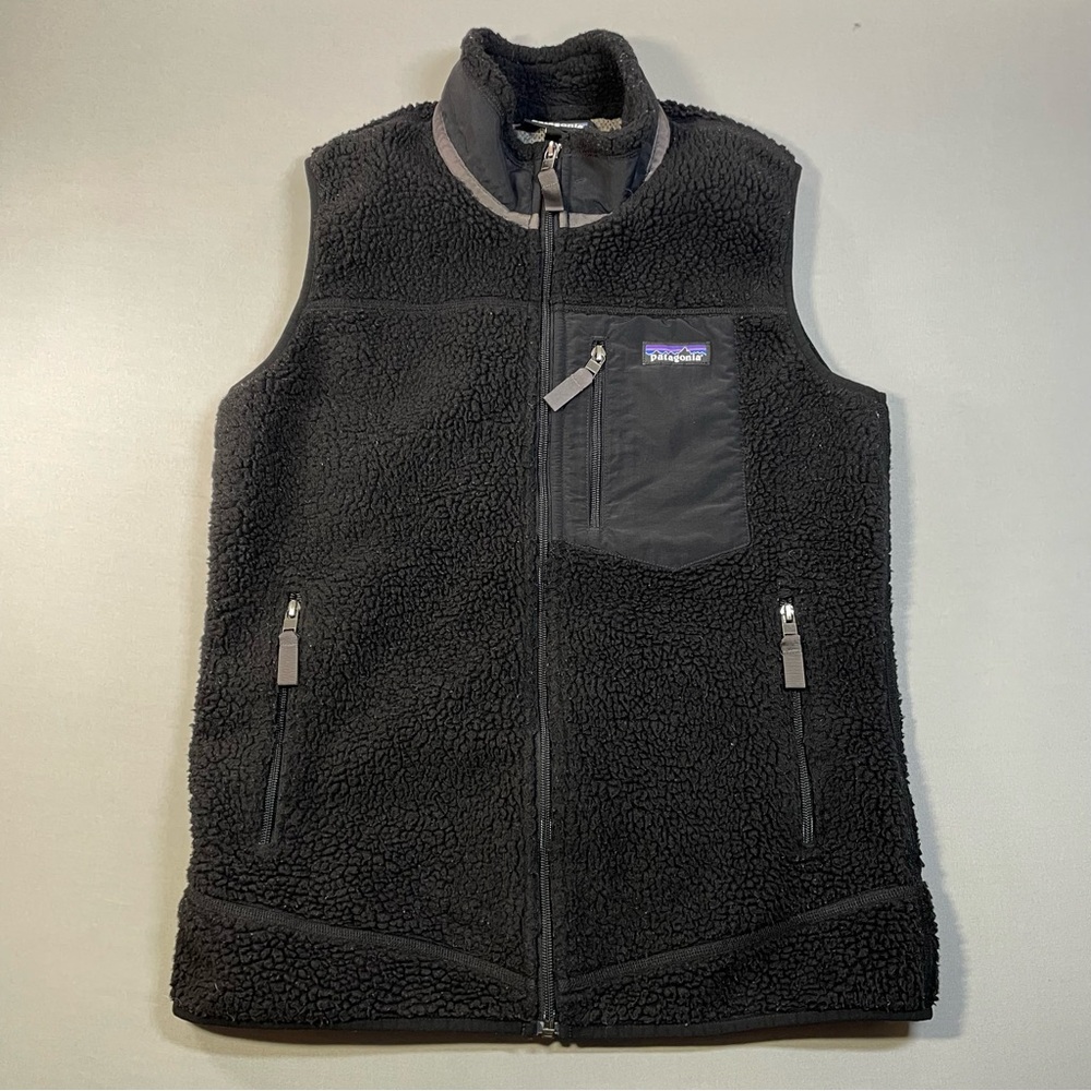 Patagonia Classic Retro-X Vest, Full Zip, Stand Collar - Womens Medium